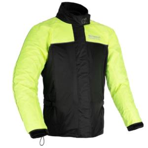Chubasquero Oxford negro-fluor